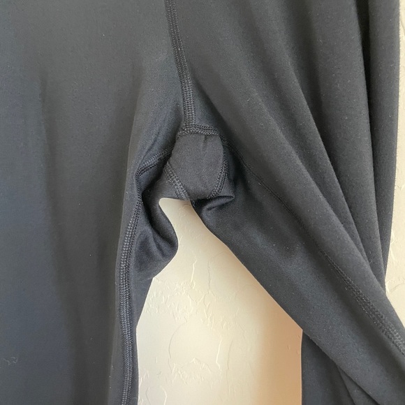 Nike Pro Leggings Just Do It Spellout Black Red Women’s Small Dri Fit - Picture 5 of 9